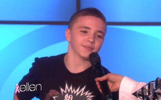 Syn Madonny to sympatyczny nastolatek (VIDEO)