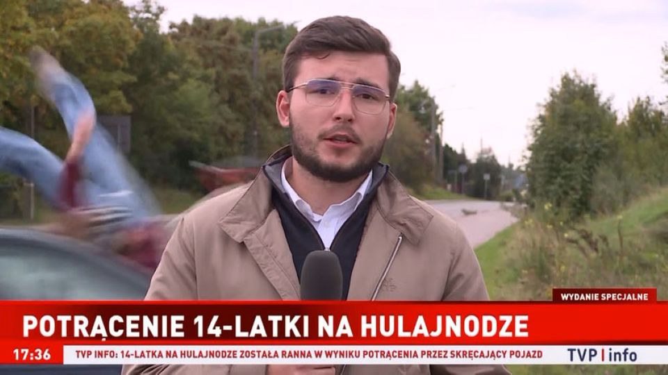 Wypadek fot. TVP Info