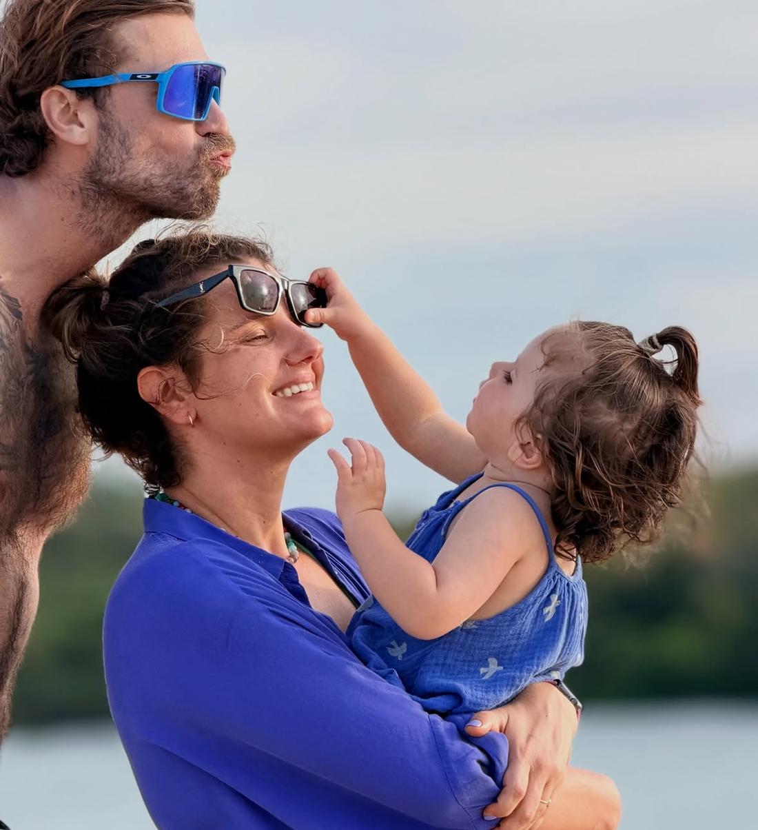 Zofia Zborowska na wakacjach. Pierwszy raz pokazała twarze córeczek, fot. Instagram