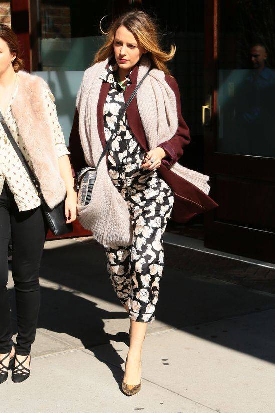 Styl ciężarnej Blake Lively