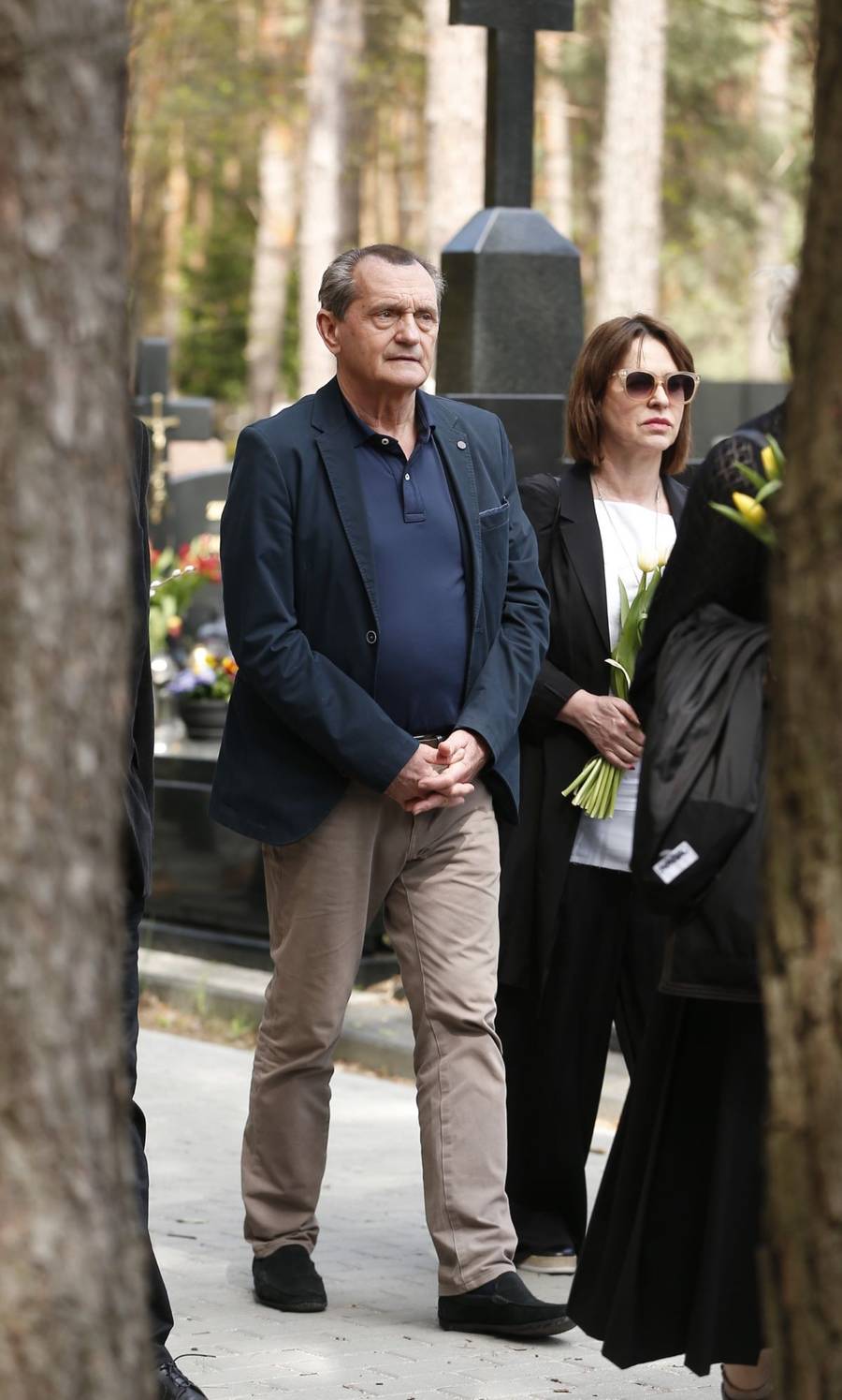 Pożegnanie Jadwigi Jankowskiej-Cieślak. Plejada gwiazd: Ostaszewska, Torbicka, Olbrychski z żoną…