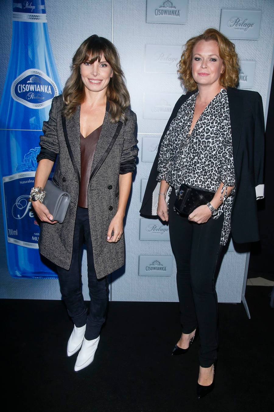 Agnieszka Dygant i Daria Widawska na ściance