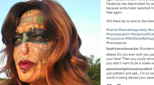 TA transseksualna kobieta stała się SMOKIEM!