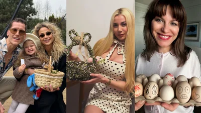 Wielkanocne koszyczki gwiazd. Tak świętują Wielką Sobotę