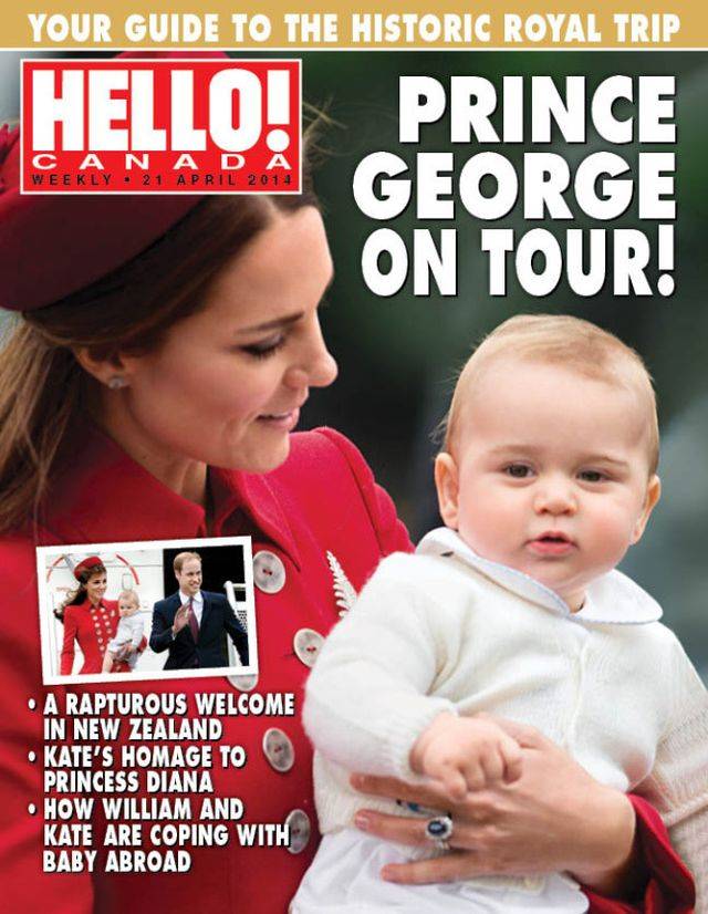 Książę Jerzy ulubieńcem mediów