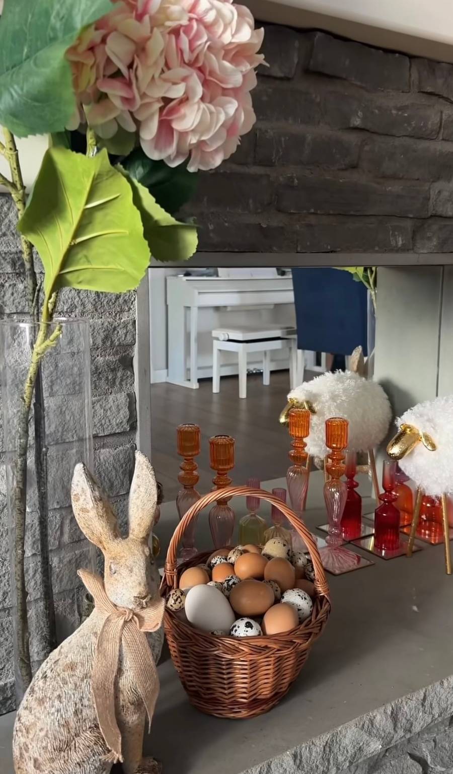 Pazura udekorowała dom na Wielkanoc/ Instagram