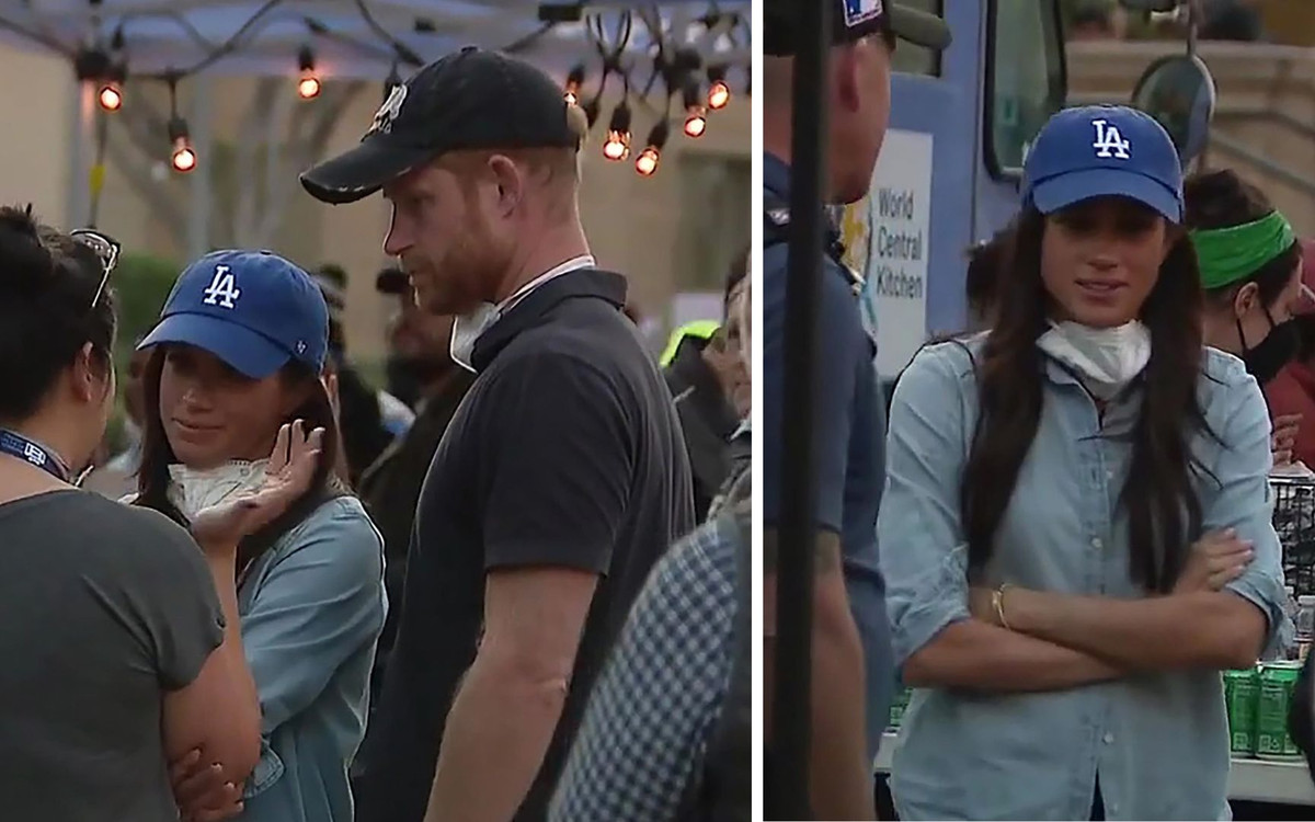 Książę Harry i Meghan Markle pomagają ofiarom pożarów w LA. Rozdają zaopatrzenie