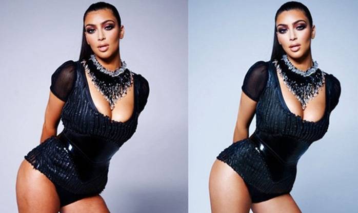 9 zdjęć, które Kim Kardashian przerobiła w Photoshopie