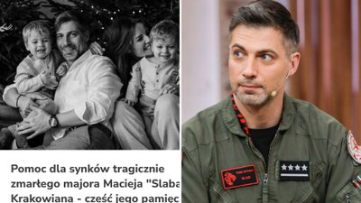 Gigantyczna kwota dla dzieci tragicznie zmarłego pilota F-16. Polacy pokazali serce