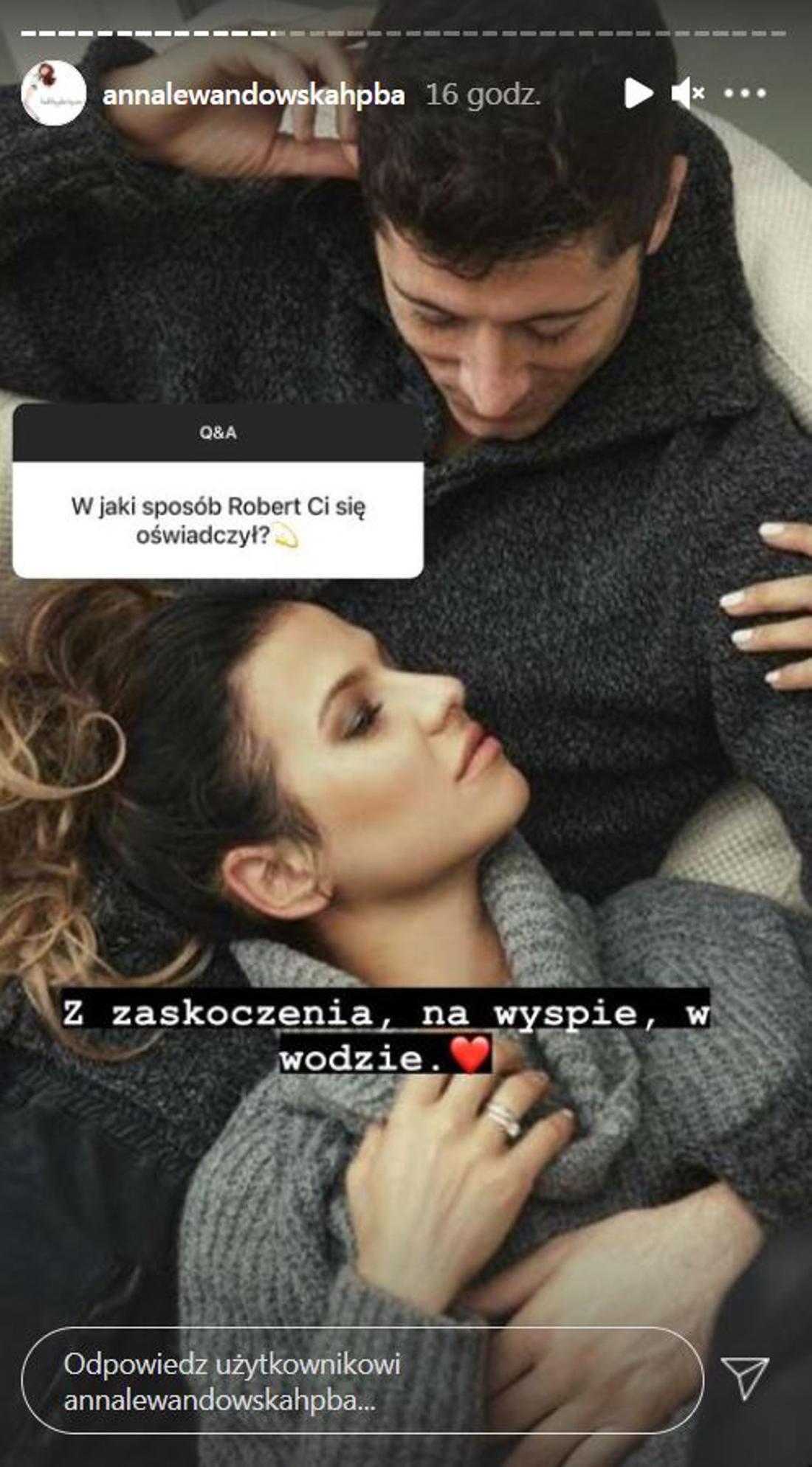 Anna Lewandowska zdradza szczegóły z życia prywatnego. Anna Lewandowska wspomina oświadczyny.