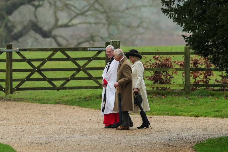 Karol III widziany po raz pierwszy od czasu poinformowania o nowotworze