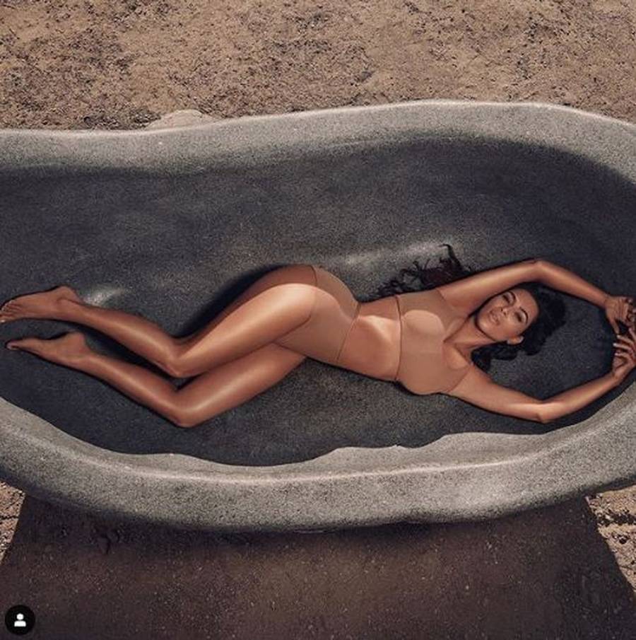 Kim Kardashian pokazała, jak maskuje łuszczycę