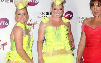 Tenisistki też potrafią zaskoczyć (FOTO)