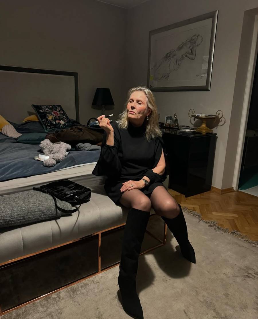 Jak mieszka Grażyna Szapołowska? Czuć elegancję i sztukę, fot. Instagram