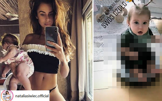 DZIWNA zabawa Natalii Siwiec z córką (Instagram)
