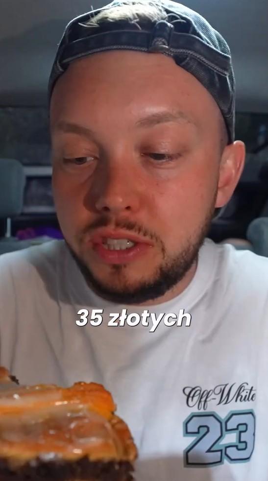 Książulo zachwycony drożdżówką od Magdy Gessler, fot. Instagram