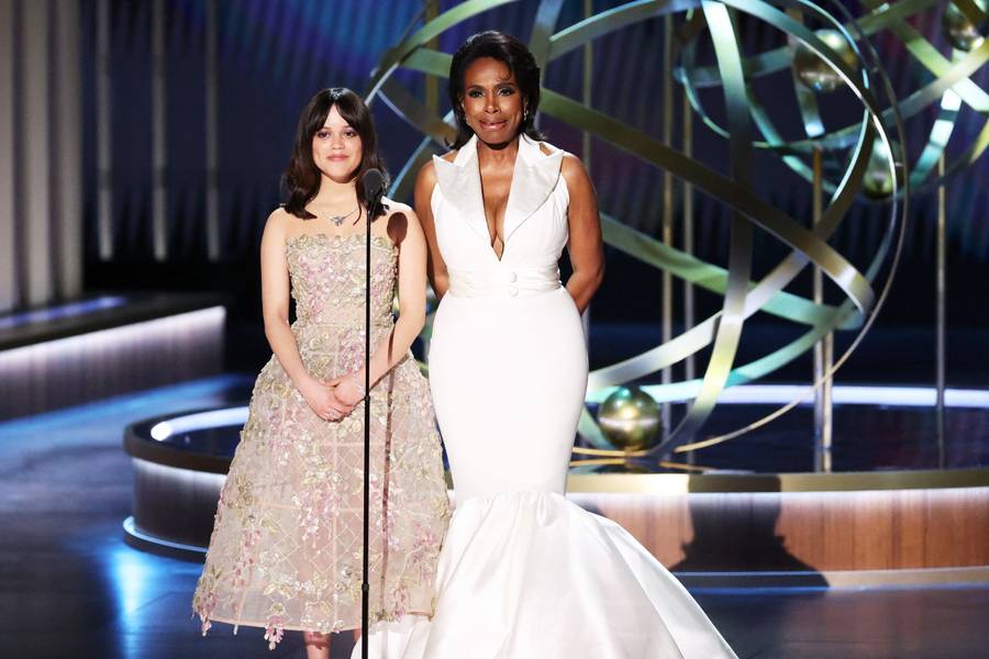 Emmy 2024: Joan Collins, Kirsten Dunst, Selea Gomez, Kourtney Kardashian i Travis Baker, Priscilla Presley