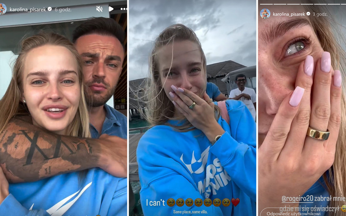 Karolina Pisarek ZALAŁA SIĘ ŁZAMI! Roger zabrał ją w miejsce oświadczyn