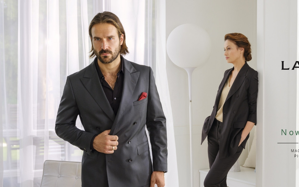 Duet aktorski w kampanii zdjęciowej Lavard na sezon AW 2021/2022