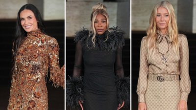 Gwiazdy opanowały Mediolan na Fashion Weeku. Demi Moore, Serena Williams, Gwyneth Paltrow, Lila Moss…