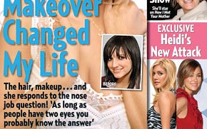 Ashlee Simpson znowu o swoim nosie