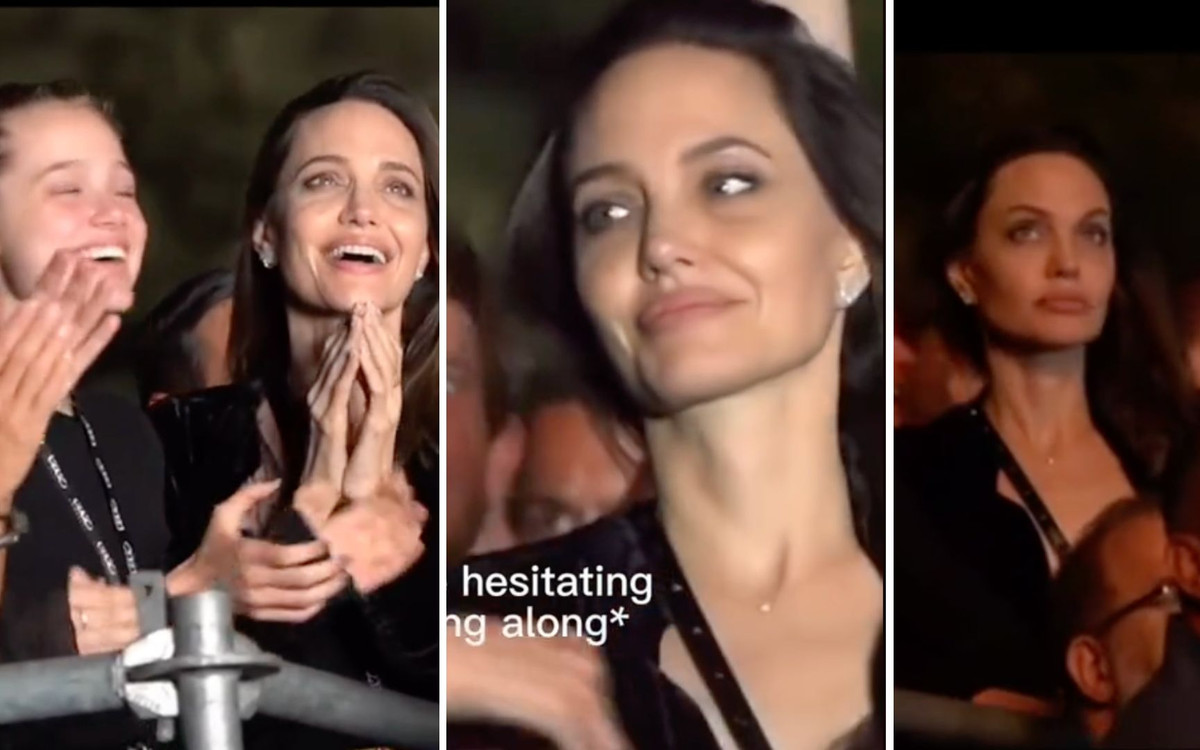 Angelina Jolie z córką na koncercie Maneskin. “Chciała się bawić, ale nie mogła. Sława jest okrutna”