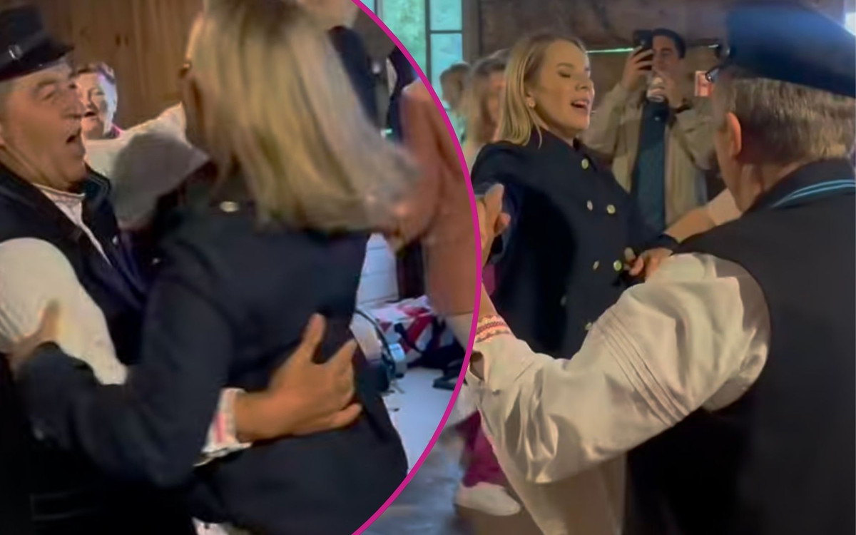 Marta Nawrocka szalała na imprezie. Jej taniec trafił do sieci! (WIDEO)