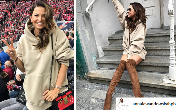 Też spodobała Ci się bluza Anny Lewandowskiej? Wiemy skąd jest!