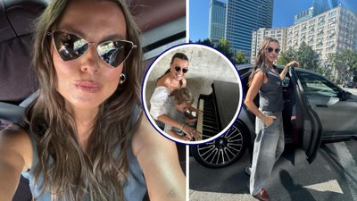 O matko! Jakie cudne włoski ma syn Katarzyny Sokołowskiej