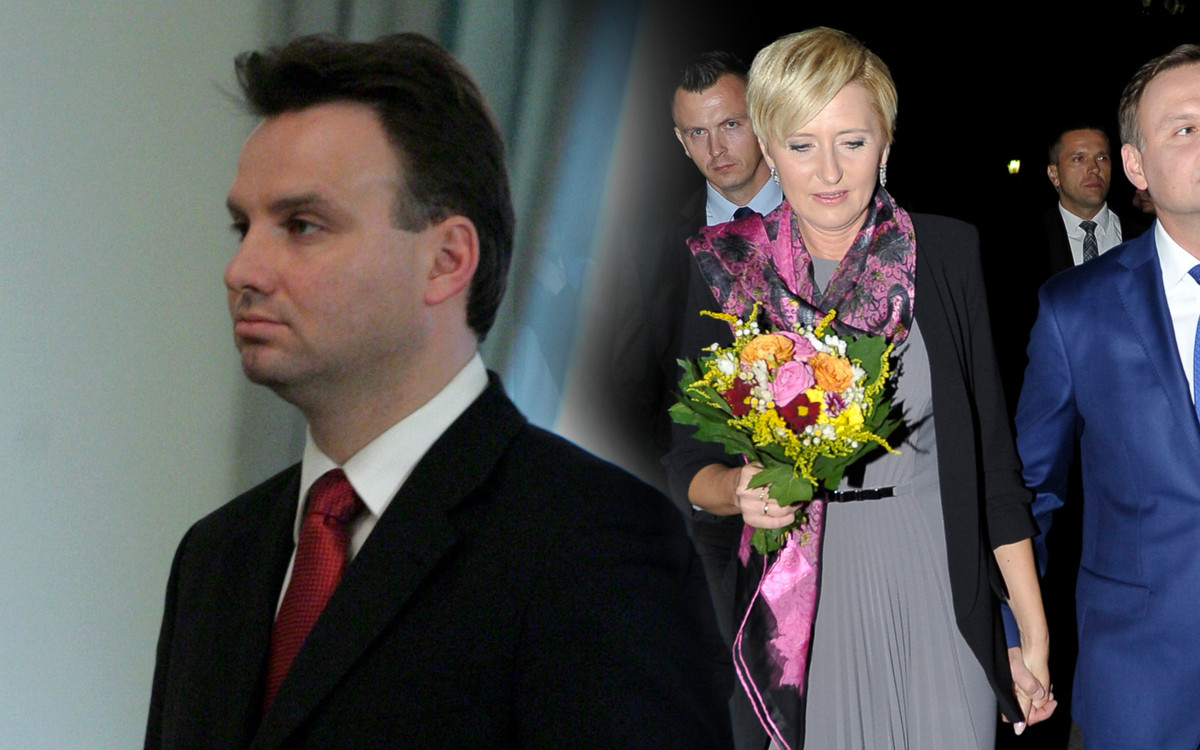 Dawna fryzura prezydenta i nudne garsonki Agaty Dudy – jak wyglądali Andrzej Duda i jego żona kilka lat temu? (ZDJĘCIA)