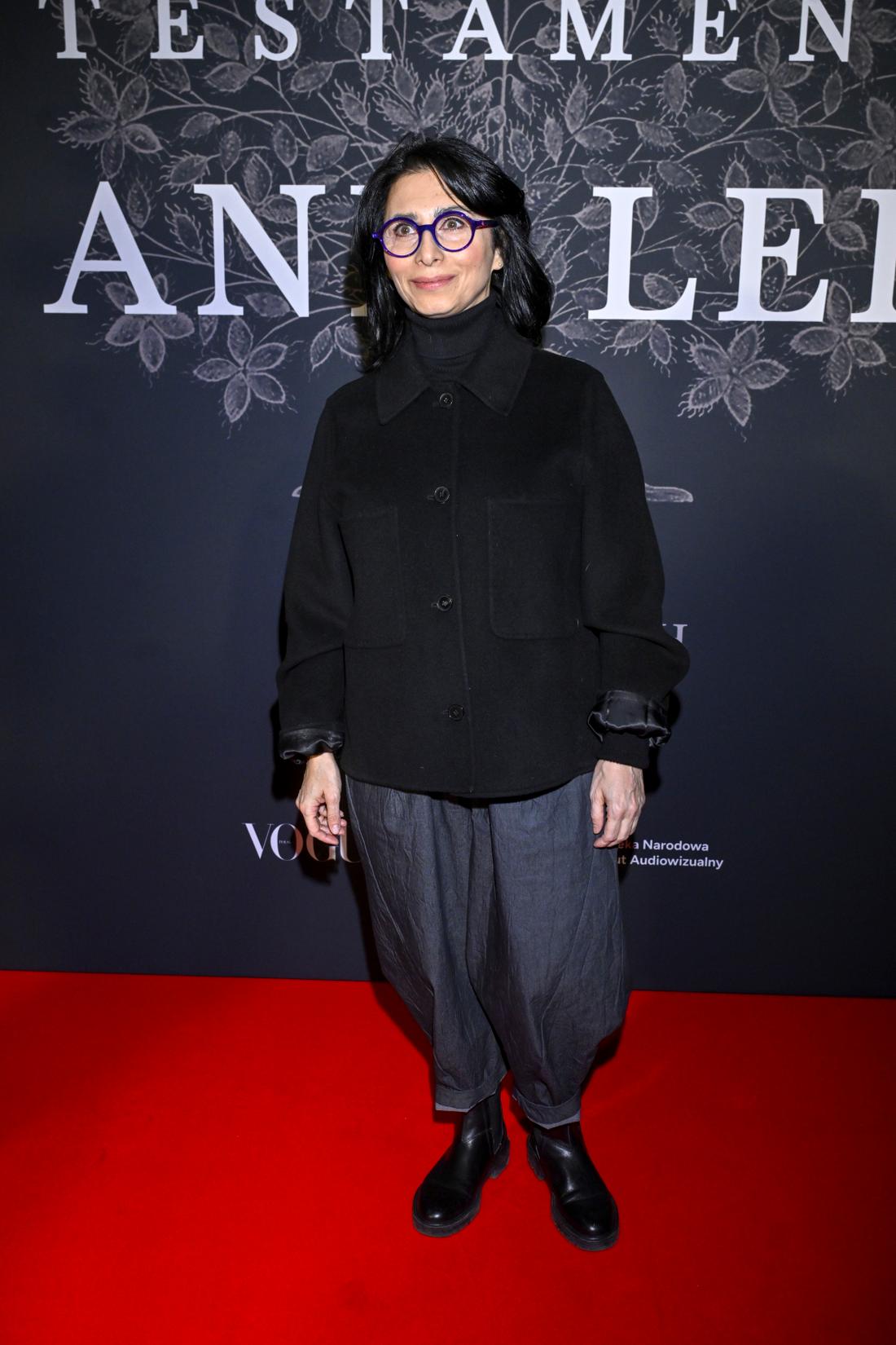 Aida Kosojan-Przybysz na premierze "Testament Ann Lee"