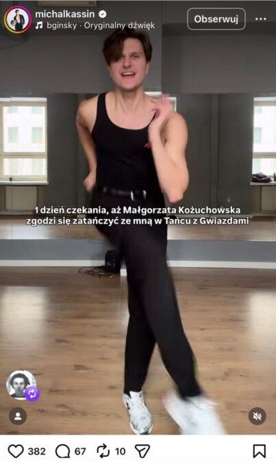 Michał Kassin fot. Instagram
