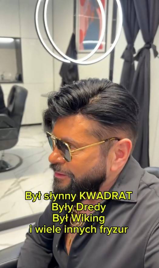 Krzysztof Rutkowski przeszedł metamorfozę, fot. Instagram