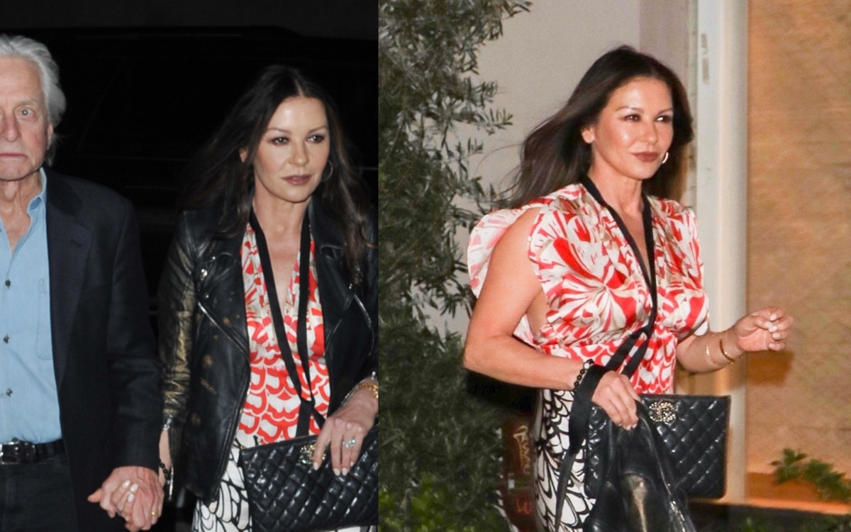 Catherine Zeta-Jones na randce z Michaelem Douglasem