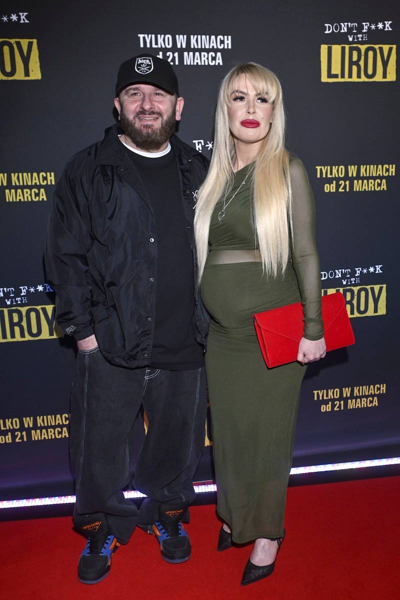 Celebryci na premierze dokumentu o Liroyu. Ukochana Liroya w CIĄŻY, Maja Hirsch w FIKUŚNEJ stylizacji