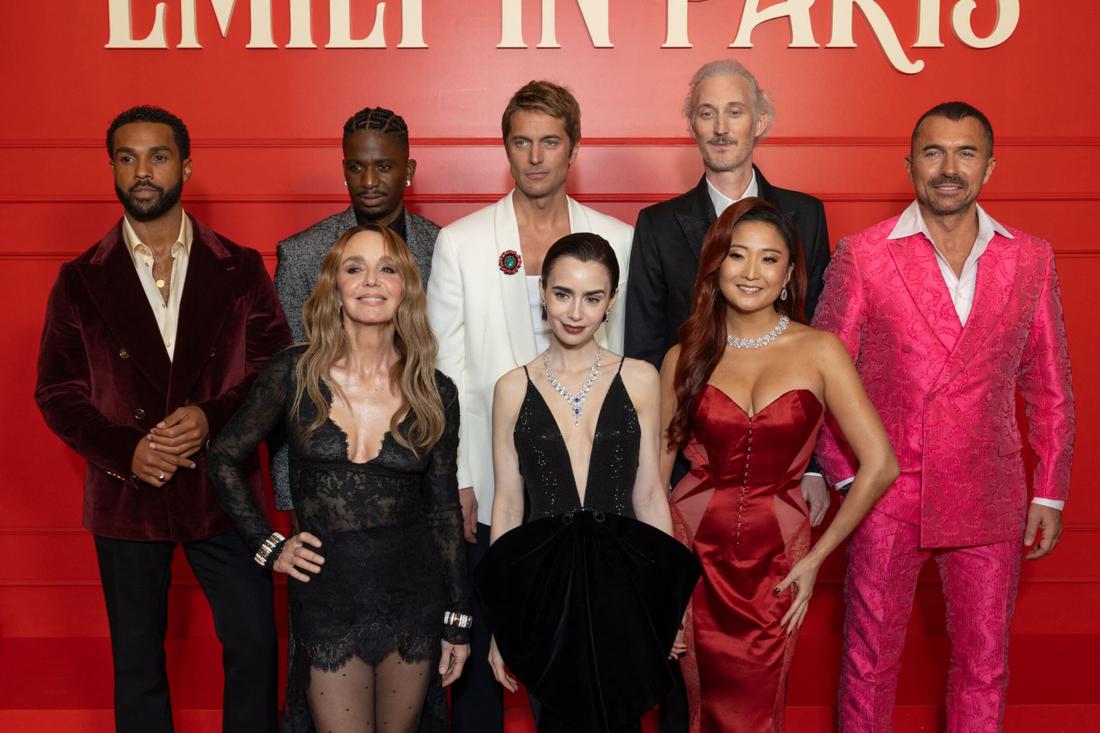 Obsada "Emily w Paryżu", fot. Forum