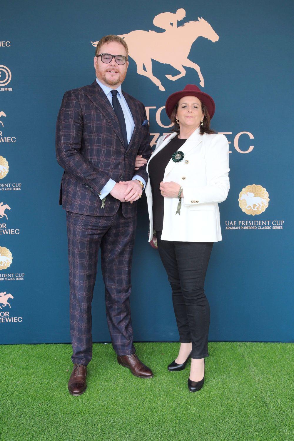 Jan Lubomirski-Lanckoroński z żoną/KAPiF