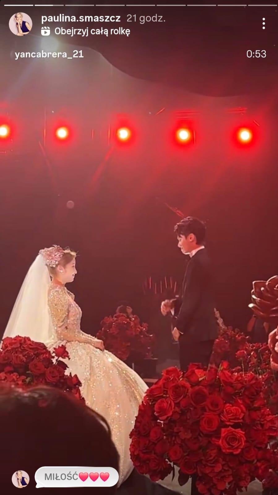 Paulina Smaszcz zachwycona nagraniami ze ślubów, fot. Instagram