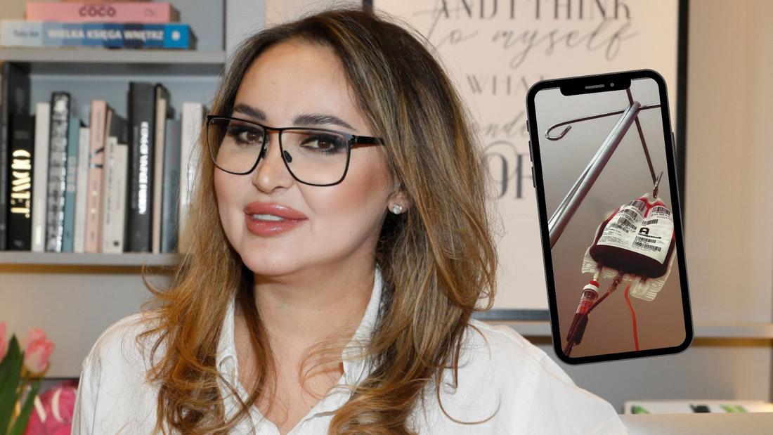 Ewelina Ślotała w szpitalu 