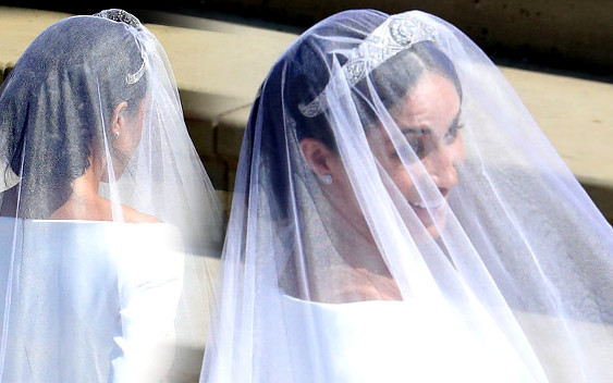 Meghan Markle w SUKNI ślubnej! Zachwyca!