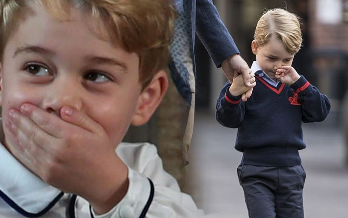 Koledzy w szkole wymyślili księciu George’owi PRZEZWISKO