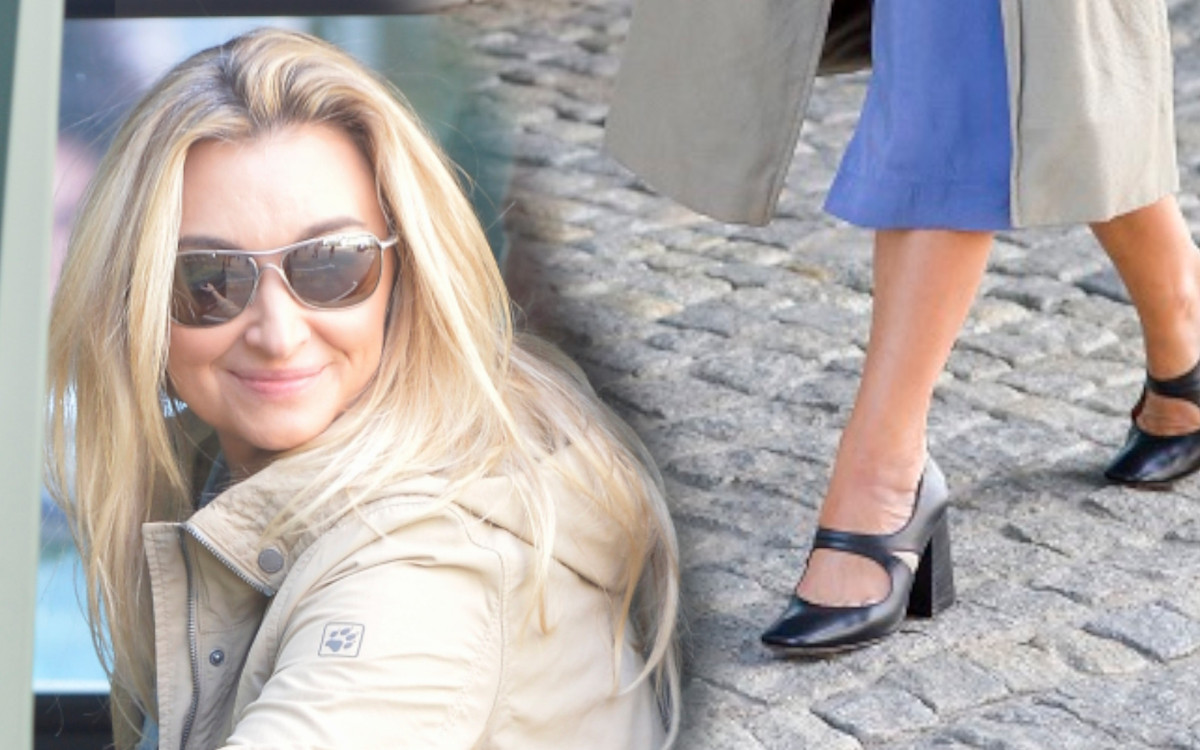 Agata Kulesza w ponadczasowym płaszczu, wesoła Wojciechowska i spóźniony Paweł Wilczak przed DDTVN