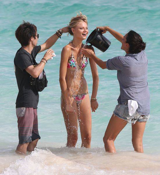 Magdalena Frąckowiak w akcji