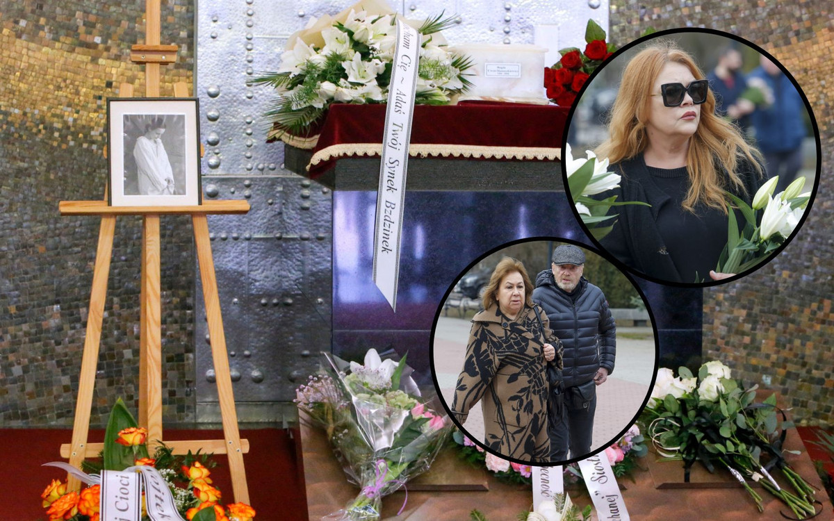 Przyjaciele pożegnali dzisiaj Magdalenę Cwen-Hanuszkiewicz: Beata Kawka, Daniel Olbrychski z żoną…