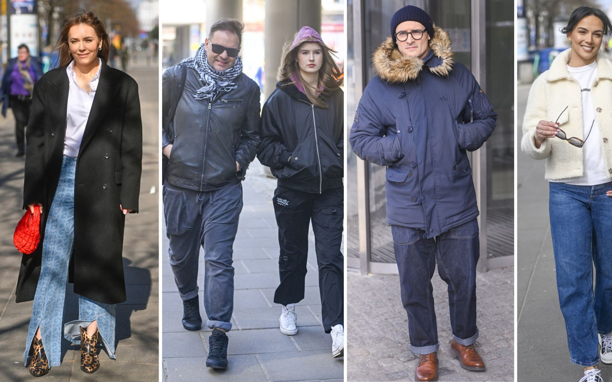 Poranek z DDTVN. Tomasz Karolak przyszedł z CÓRKĄ, zmarznięty Mateusz Damięcki (FOTO)