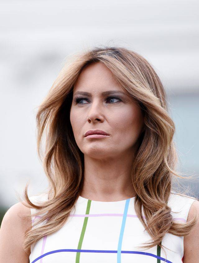 Świat w szoku, bo Melania Trump ma ciążowy brzuszek