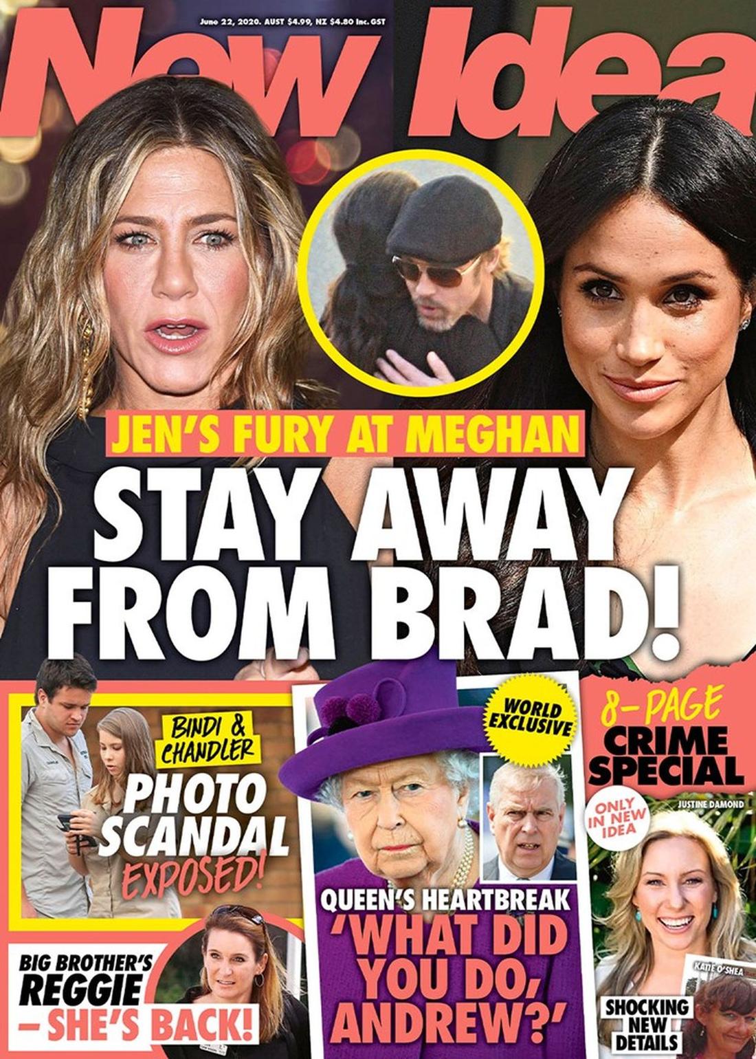 Meghan Markle chce skontaktować się z Bradem Pittem