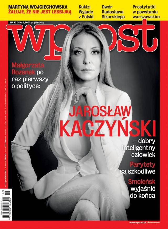 Małgorzata Rozenek – królowa okładek 2013