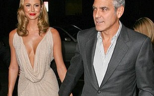 Głęboki dekolt dziewczyny Geogre’a Clooneya (FOTO)