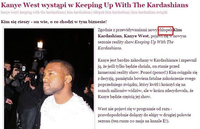 Najśmieszniejsze literówki na portalu kozaczek.pl